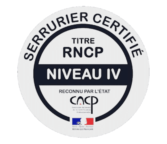 Logo Serrurier Certifié RNCP