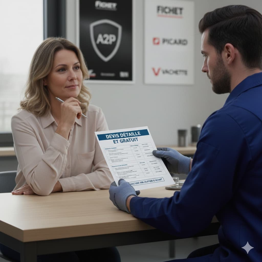 Rapport de préconisation et devis serrurerie gratuit