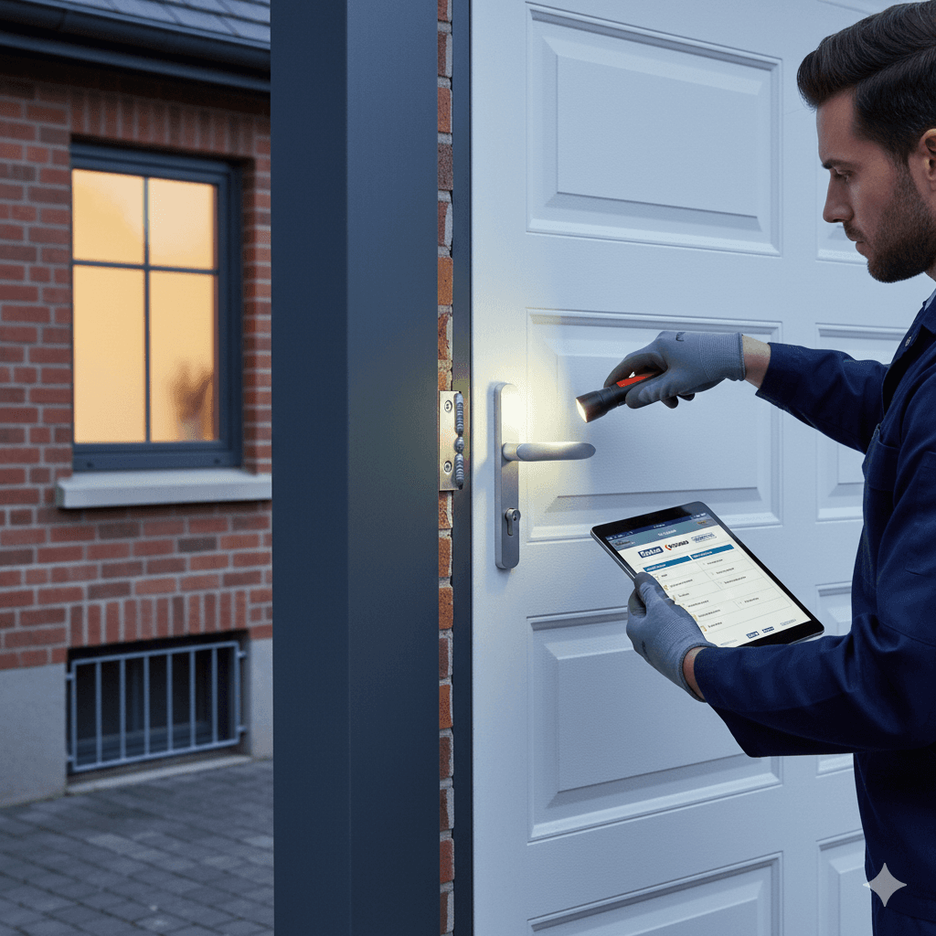 Audit sécurité garage et accès secondaires